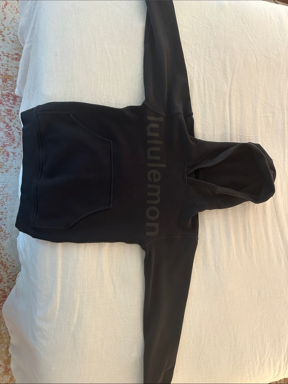 lululemon athletica Black Hoodie Sweatshirt